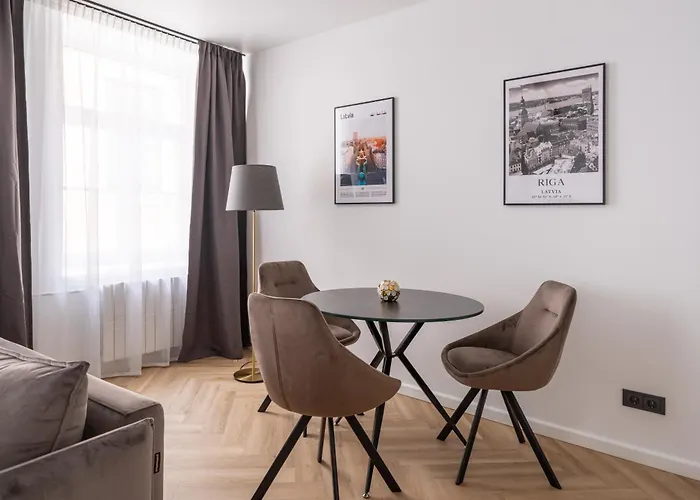 Mucenieku Street 1-bedroom Stylish Апартаменты Рига